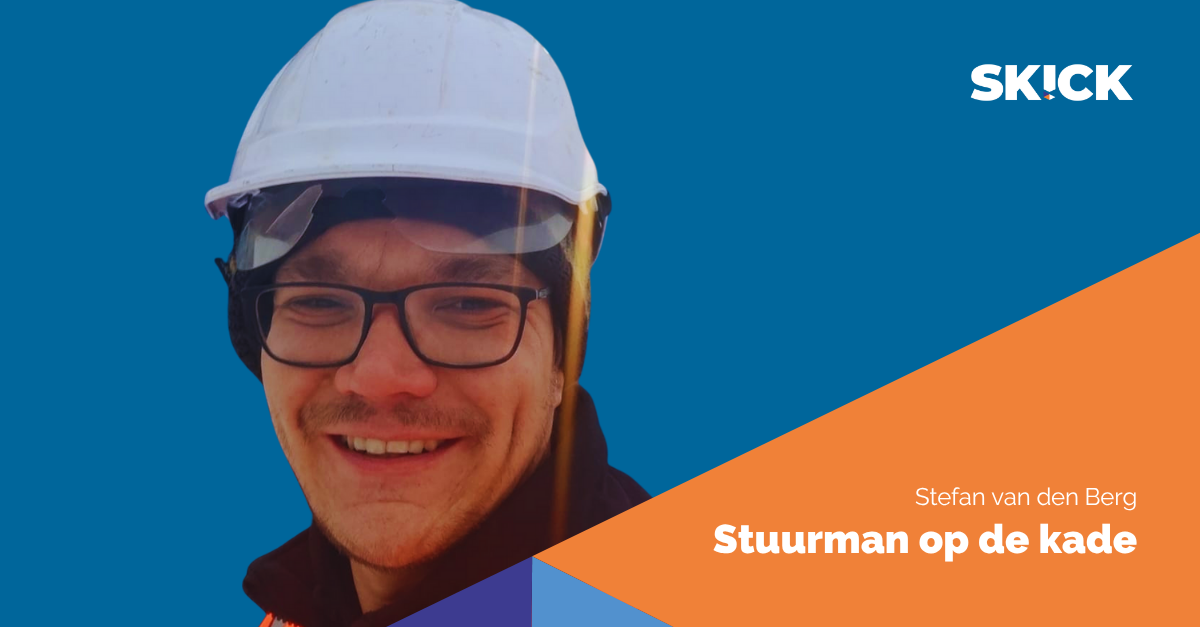 Stefan: ik ben nu stuurman op de kade